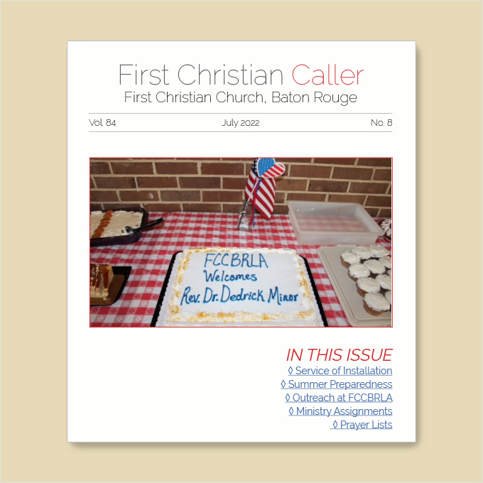 Featured image for “First Christian Caller – July 2022”