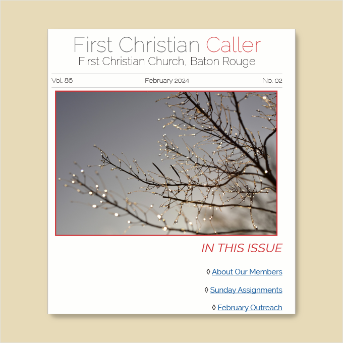 Featured image for “First Christian Caller – February 2024”