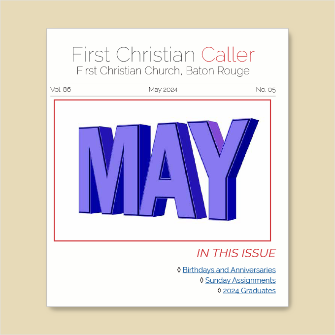 Featured image for “First Christian Caller – May 2024”