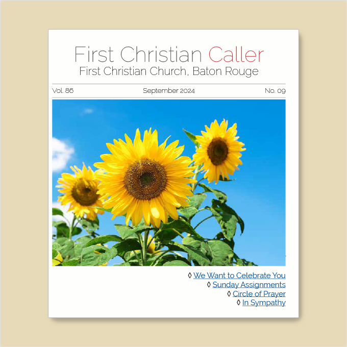 Featured image for “First Christian Caller – September  2024 Copy”