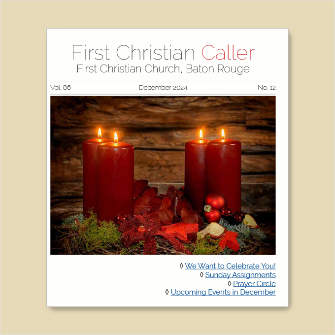 Featured image for “First Christian Caller – December  2024”