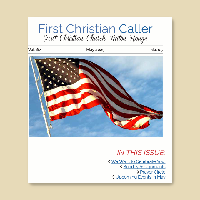 Featured image for “First Christian Caller – May 2025”